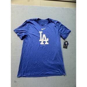 Nike  Los Angeles THE NIKE TEE  Men Shirt Sz M Blue Brand New